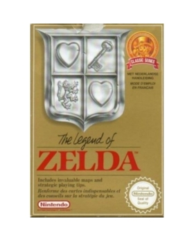 THE LEGEND OF ZELDA CLASSIC SERIES NES EN BOITE SANS NOTICE