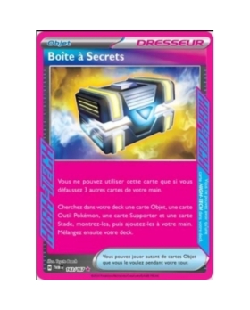 DRESSUR OBJET BOITE A SECRET 163/167 