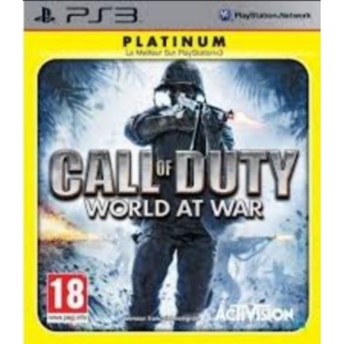 Call of Duty 5 World at War  avec notice PS3