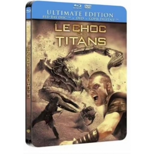 Le Choc Des Titans Steelbook Blu-ray + DVD 