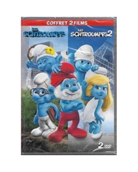 Les Schtroumpfs + Les Schtroumpfs 2 dvd 