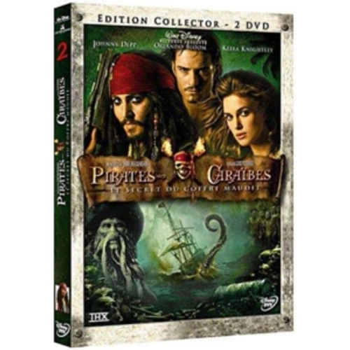 PIRATES DES CARAIBES LE SECRET DU COFFRE MAUDIT EDITION COLLECTOR 2 DVD 