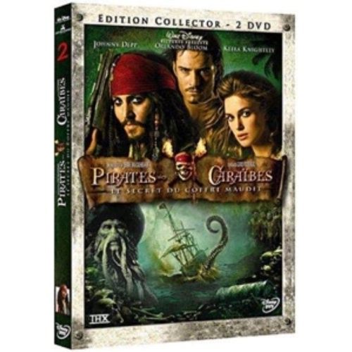 PIRATES DES CARAIBES LE SECRET DU COFFRE MAUDIT EDITION COLLECTOR 2 DVD 