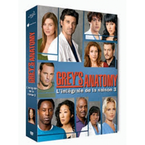 GREY'S ANATOMY L'INTEGRALE DE LA SAISON 3 
