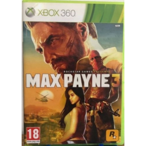 MAX PAYNE 3 AVEC NOTICE XBOX360