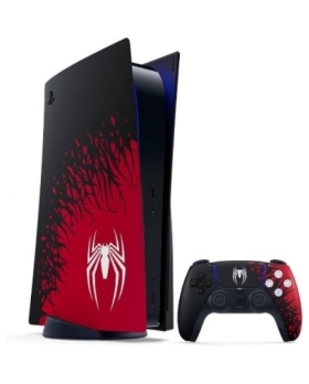 PS5 STANDARD 825GOSSD MANETTE OFFICIELLE EDITION SPIDER-MAN 2 JEU NON INCLUS 