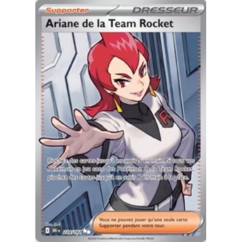 DRESSEUR : ARIANE DE LA TEAM ROCKET 224/182