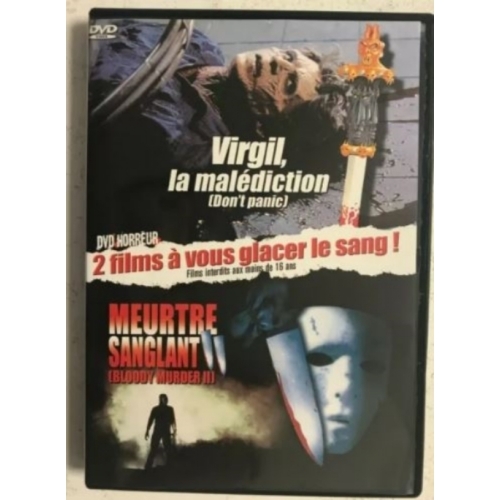 MEUTRE SANGLANT& VIRGIL LA MALEDICTION PACK 2 DVD 