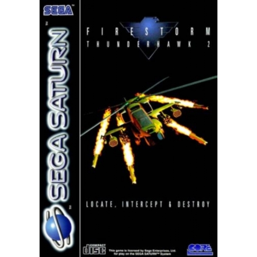 Firestorm Thunderhawk 2 Sega Saturn Avec Notice 