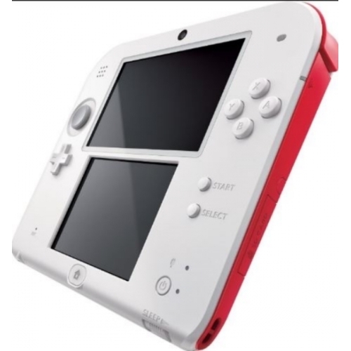 Nintendo 2DS rouge et blanc 