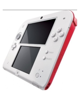 Nintendo 2DS rouge et blanc 