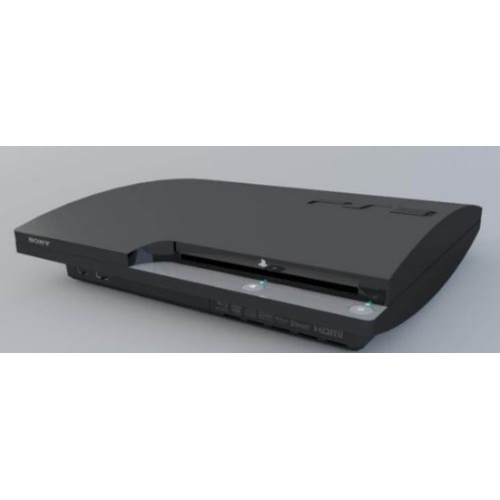 PS3 SLIM 120GO MANETTE NON OFFICIELLE FILAIRE 