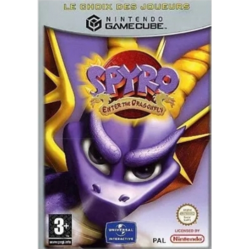 SPYRO ENTER THE DRAGONFLY GAMECUBE AVEC NOTICE(LE CHOIX DES JOEURS)