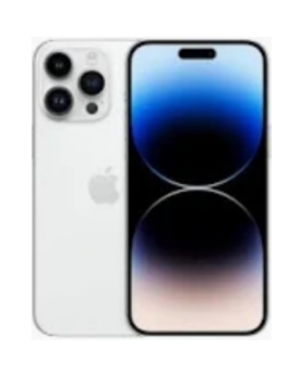 IPHONE 14 PRO MAX BLANC 128GO 5G BATTERIE:100% + COQUE ET VERRE TREMPE OFFERT