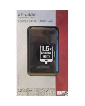 BATTERIE EXTERNE RE-LOAD CHARGE RAPIDE 5.000MAH 
