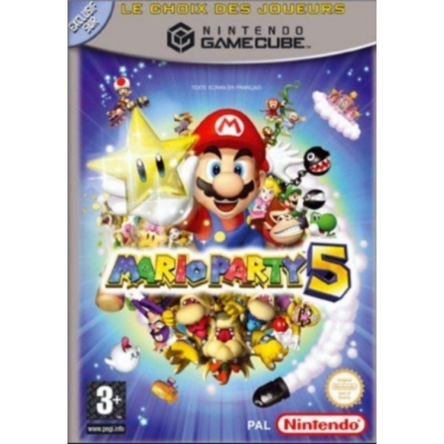 MARIO PARTY 5 GAMECUBE AVEC NOTICE(LE CHOIX DES JOUEURS)
