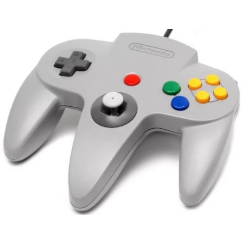 COMPLETE MANETTE NINTENDO N64 GRISE