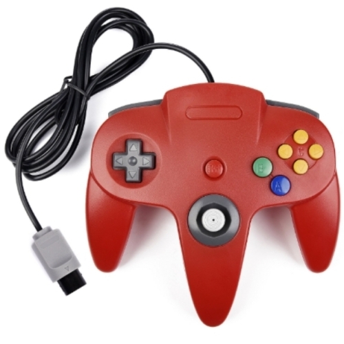  MANETTE OFFICIELLE NINTENDO N64 ROUGE