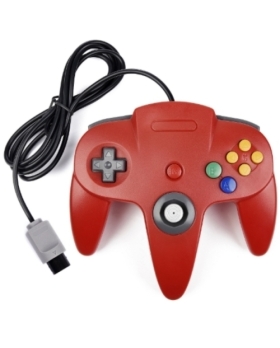  MANETTE OFFICIELLE NINTENDO N64 ROUGE