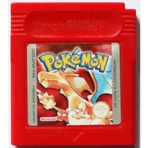 POKEMON VERSION ROUGE GAME BOY LOOSE 