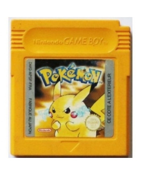 POKEMON VERSION JAUNE GAME BOY LOOSE 
