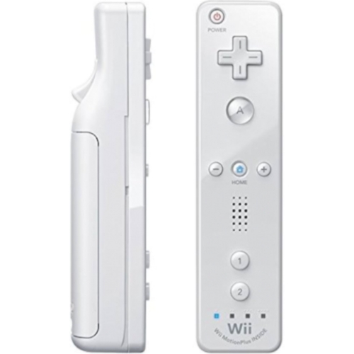 MANETTE WII MOTE BLANCHE OFFICIELLE AVEC MOTION PLUS INTEGRE