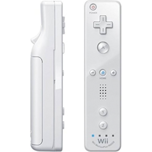 MANETTE WII MOTE BLANCHE OFFICIELLE AVEC MOTION PLUS INTEGRE