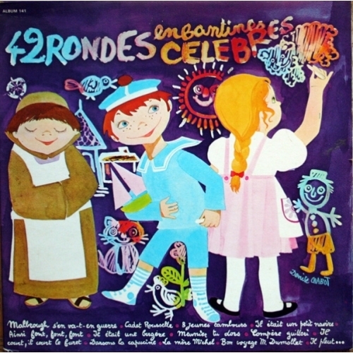 Jany Frédérique - Les Petits Carillonneurs – 42 Rondes Enfantines Célèbres VINYLE 33T