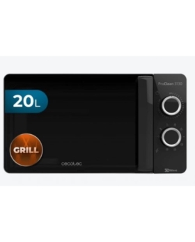 Micro-ondes noir ProClean 3130. 700 W capacité de 20 L