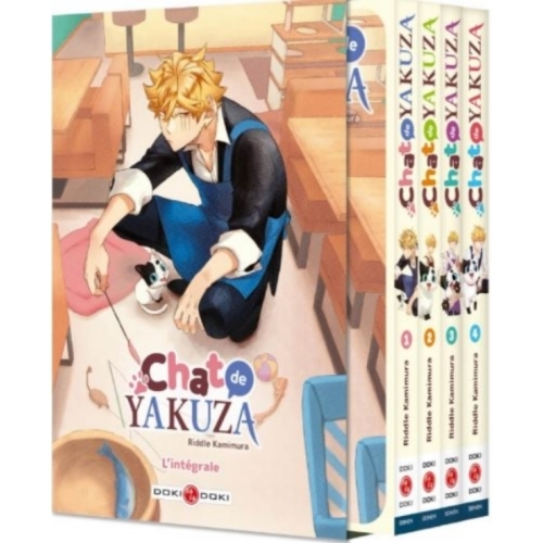 CHAT DE YAKUZA - COFFRET MANGA 