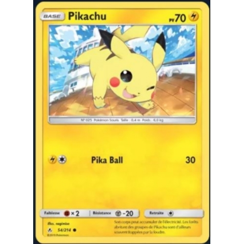 PIKACHU 70PV 54/214