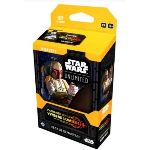 Star Wars Unlimited : Passage en Vitesse Lumière - Deck de Démarrage : Boba Fett