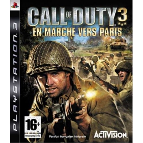 Call Of Duty 3 - En route vers Paris PS3 AVEC NOTICE 