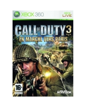 Call Of Duty 3 : En Marche Vers Paris - XBOX 360 AVEC NOTICE 