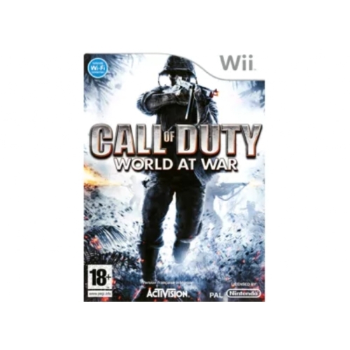CALL OF DUTY WORLD AT WAR WII AVEC NOTICE