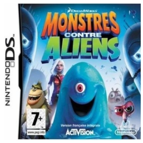 Dreamworks Monsters contre Aliens DS AVEC NOTICE