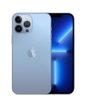 IPHONE 13 PRO MAX BLEU 128GO 5G BLEU BATTERIE:100% + COQUE ET VERRE TREMPE OFFERT