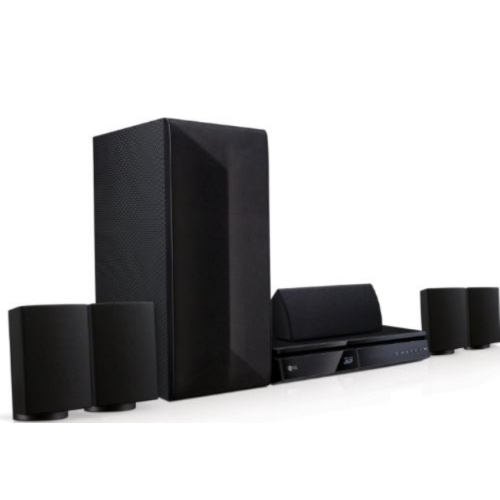 LG HOME CINEMA LHB25 1000W LECTEUR BLU-RAY/DVD 5.1 BLUETOOTH/OPTICAL AVEC CAISSION DE BASSE 