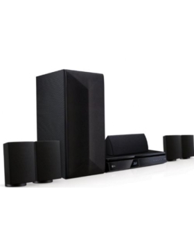 LG HOME CINEMA LHB25 1000W LECTEUR BLU-RAY/DVD 5.1 BLUETOOTH/OPTICAL AVEC CAISSION DE BASSE 