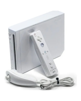 WII BLANCHE COMPLETE MANETTE NON OFFICIELLE