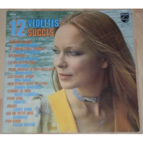 12 Vedettes 12 Succès VINYLE 33T 