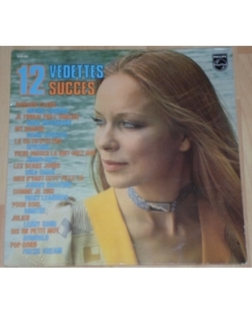 12 Vedettes 12 Succès VINYLE 33T 