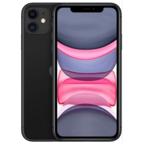 IPHONE 11 NOIR 128GO 4G BATTERIE:100% + COQUE ET VERRE TREMPE