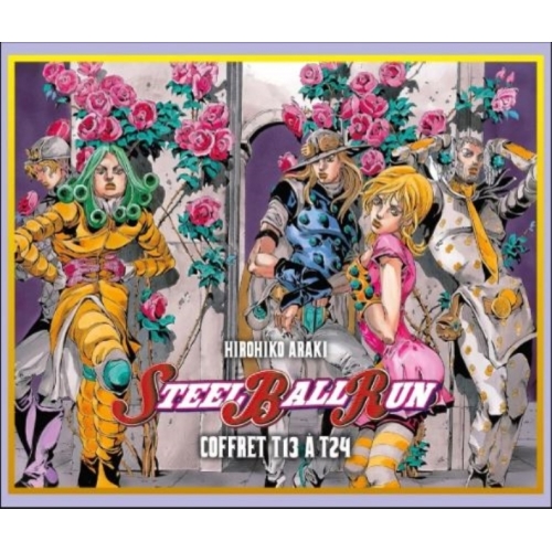 Jojo's - Steel Ball Run - Coffret T13 à T24 MANGA 