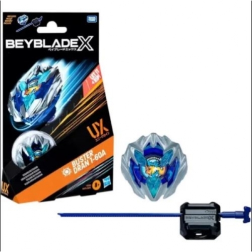 Beyblade X Starter Pack Buster Dran 1-60A UX avec Toupie et Lanceur