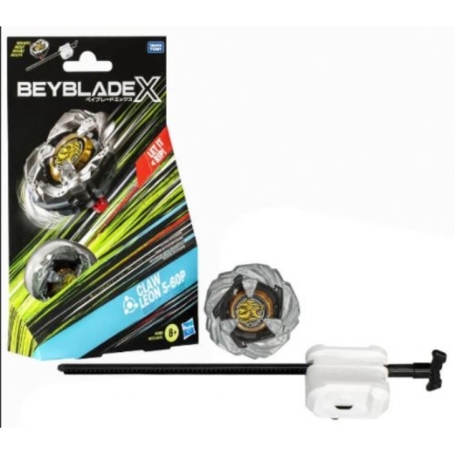 Beyblade X Starter Pack Claw Leon 5-60P avec Toupie et Lanceur