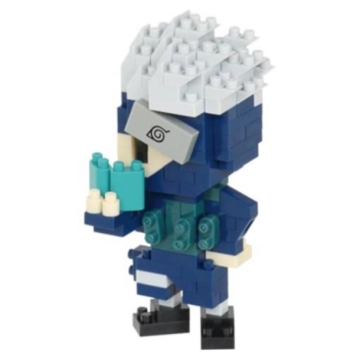 Bandai - Nanoblock - Kakachi Hatake - Naruto Shippuden - Mini Figurine en Briques - Jeu de Construct