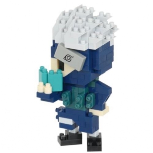 Bandai - Nanoblock - Kakachi Hatake - Naruto Shippuden - Mini Figurine en Briques - Jeu de Construct
