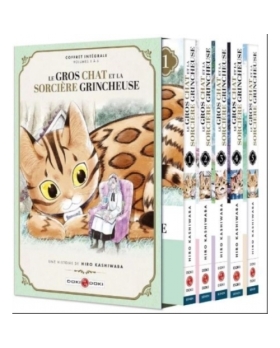 Le Gros Chat et la Sorcière grincheuse - Coffret vol. 01 à vol.05 MANGA 