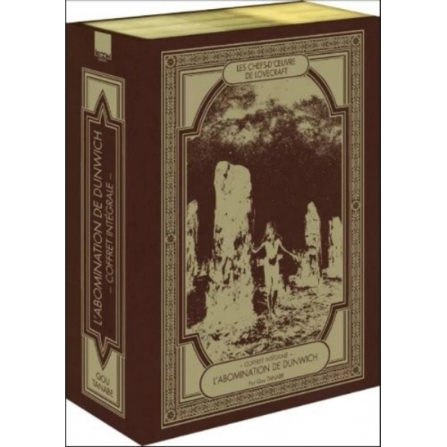 Coffret Les Chefs-d'oeuvre de Lovecraft - L'Abomination de Dunwich vol. 1 à 3